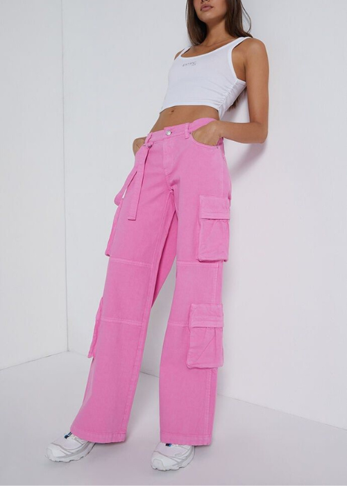 Jean Trend 2023: Pop Of Pink