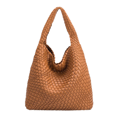 Textured leather bag